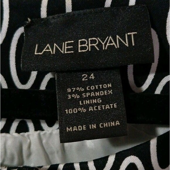 Lane Bryant Black And White Circle Print Blazer/ Jacket  Front Buttons  WM-24 - Picture 6 of 16